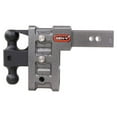 thumbnail image 3 of GEN-Y Hitch Tow Hitch for 2.5" Receiver - 6" Drop/Rise with 3 Adjustable Positions, Includes Dual Ball Mount, Pintle Lock and Locking Pins, 21,000 lbs Towing Capacity, 3,000 lbs Tongue Weight, Silver, 3 of 12