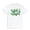 White, variant on Lucky Vibes Women's White T-Shirt Green Clover Design St. Patrick's Day Holiday Shirt