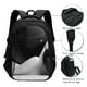 thumbnail image 3 of Fotbe Black White Fluid Sculpture Mochila con Estampado y Puerto USB para Hombre y Mujer, Mochila Antirrobo, Mochila de Viaje, Mochila Escolar, Mochila Universitaria, 3 of 7