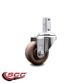 thumbnail image 2 of 3.5 Inch High Temp Glass Filled Nylon Wheel Swivel 3/4 Inch Square Stem Caster, 2 of 2