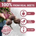 thumbnail image 2 of Dr. Berg Raw Organic Beet Root Juice Powder – USDA Certified Beet Powder from Real Beets, Non-GMO, 30 Servings, 2 of 10