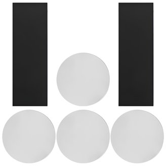 Master Magnetics 40100 Adhesive-Backed Magnets – Business Card Size, 100-Pack
