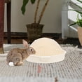 thumbnail image 3 of MOVTOTOP 2pcs Rabbit Training Potty Bunny Cage Toilet Pet Cage Supply Hamster Cage Litter Box, 3 of 6