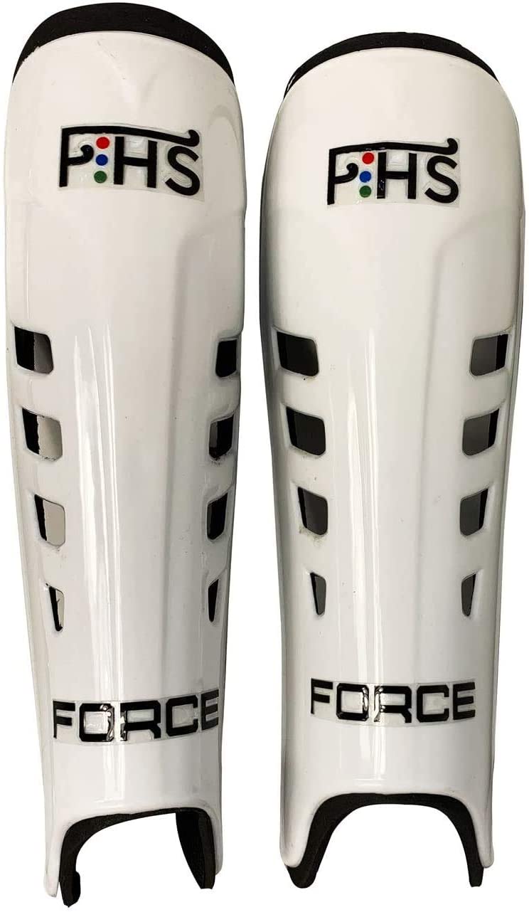 Field Hockey Shin Guards Force Color White ( Small )