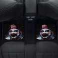 thumbnail image 4 of Horror Character Car Mats Set 4 Pieces with Double Stitch Line Anti-Slip Backing Design Universal Fit for Most Vehicles, 4 of 8