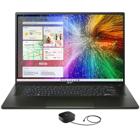 Acer Swift Edge SFA16 Home/Entertainment Laptop (AMD Ryzen 7 6800U 8-Core, 16.0in 60Hz 4K (3840x2400), AMD Radeon, 16GB LPDDR5 6400MHz RAM, 2TB PCIe SSD, Win 11 Pro)
