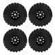 thumbnail image 1 of 4PCS 47X18mm Wheel Rims Tires Tyre Set for Axial SCX24 90081 AXI00001 1/24 RC Crawler Car Upgrade Pa, 1 of 5