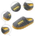 thumbnail image 5 of Slippers for Women Winter Memory Foam Soft Thick Sole Fashion Fuzzy Indoor Outdoor Bedroom House Shoes Grey 8.5, 5 of 5