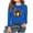 Blue 07, variant on Thanksgiving Day Outfits Long Sleeve Cotton T-Shirts for Girls Pumpkin Plaid Printed Crewneck Fall Tops Tshirts (10-11 Years, Pink 08)