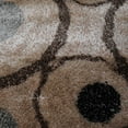 thumbnail image 2 of Rugsotic Carpets Hand Tufted Shag Polyester Eco-Friendly Area Rugs -6'x9', Rectangle, Beige Multicolor, Plain Solid Design, High Pile Handmade Anti Skid Rugs for Living Room, Bed Room K00004, 2 of 5