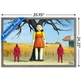 thumbnail image 3 of Netflix Squid Game - Doll Wall Poster, 22.375" x 34" Framed, 3 of 6