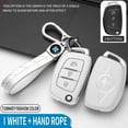 thumbnail image 5 of For Hyundai Tucson Sonata Fe Creta ix25 ix35 ix45 i40 i30 i20 i10 Verna Solaris Mistra Elantra Accent UMQ Car Key Cover, 5 of 9