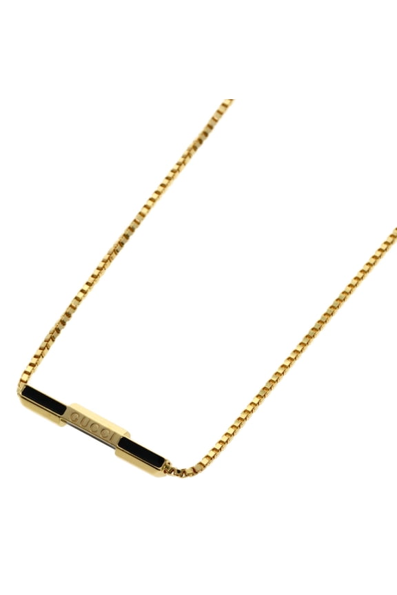 Pre-Owned Gucci Link to Love Necklace 18K Yellow Gold Women's GUCCI