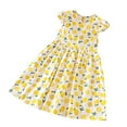 thumbnail image 1 of Robes de Fille pour Enfants Vêtements de Nuit Manches à Volants Chemises de Nuit - Robe de Nuit Confortable pour Pyjama et Vêtements de Nuit Quotidiens, 1 of 7
