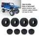 thumbnail image 3 of RC Wheel Tarro, Neumlicos RC antiNebecimiente resistente a la abrasión aumentoando la estabilidad con el cubo de la rueda para el automóvil axial scx24 1/24 cochil, 3 of 7