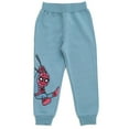 thumbnail image 4 of Marvel Avengers Spider-Man Iron Man Captain America Fleece Sweatshirt and Jogger Pants Outfit Set Toddler to Little Kid, 4 of 5
