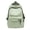 Green, variant on Modern College Backpack Robust Zipper Comfortable Shoulder Bands Organized Storage Capacity