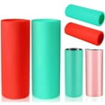 thumbnail image 1 of POINTERTECK 2 Pcs Enveloppes en Silicone pour Gobelets de Sublimation 20oz Réutilisables pour Four à Convection, 1 of 9