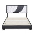 thumbnail image 5 of Boyd Sleep BRPBWB202QN Bernadette Faux Leather Upholstered Platform Bed, 5 of 5