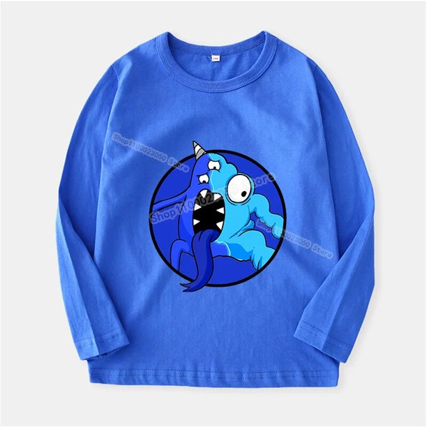 Camiseta de manga larga de Garten of Banban para niños, camisetas de algodón con figuras de juego, Tops de Anime de dibujos animados bonitos, ropa de bebé para niño y niña, otoño