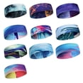 thumbnail image 3 of Naiovety Diademas para el sudor Bandas para el cabello transpirables Secado rápido Ciclismo Yoga Tipo 10 Type3 NO3 Naiovety OD020528-10B, 3 of 6
