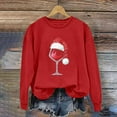 thumbnail image 4 of Fall Saving Talove Long Sleeve Shirts for Women Funny Graphic Sweatshirt Women Fall Clothes Loose Pullovers Tops Womens Tops Plus Size Dressy Christmas Shirts, 4 of 4