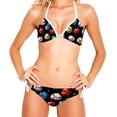 thumbnail image 2 of Baseball Swimming Suits Women Bikini Sets, Detachable Sponge, Adjustable Strap, Two-Pack - Ideal for Beach and Pool Parties, 2 of 6