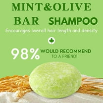 SDJMa Mint Shampoo for Itchy Scalp, Vegan & Natural Shampoo Bar, Bar Shampoo for Hair Dandruff, For All Hair Types, 60g