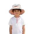 thumbnail image 6 of OGLCCG Toddler Bucket Sun Hat UPF 50+ Sun Protection Baby Bucket Hat Summer Beach Hats with Wide Brim for Boys Girls 1-8 Years, 6 of 7
