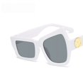 thumbnail image 4 of Elija cejas divertidas gafas de sol europeas y americanas gafas de sol personalidad tamaño irregular ojo hip hop gafas de sol marea, 4 of 5