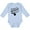 AE-Light Blue, variant on Inktastic Someone in Michigan Loves Me Boys or Girls Long Sleeve Baby Bodysuit