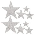 thumbnail image 3 of OULII 2Sets Crystal Car Decoration Sticker Rhinestone Star Car Decal for Auto, 3 of 8