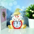 thumbnail image 5 of Oggfader Alarm Clock for Heavy Sleepers Adults Christmas Clock Bedside Decoration Small Gift Clock Cute Silent Alarm Clock, 5 of 6