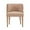 Nude, variant on Manhattan Comfort Maya Dining Chair with Solid Wood Frame in Cream