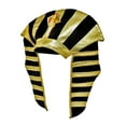 thumbnail image 1 of lionlar Egyptian Pharaoh Hat Props Cosplay Accessories for Club Role Play Rave Festivals, 1 of 9