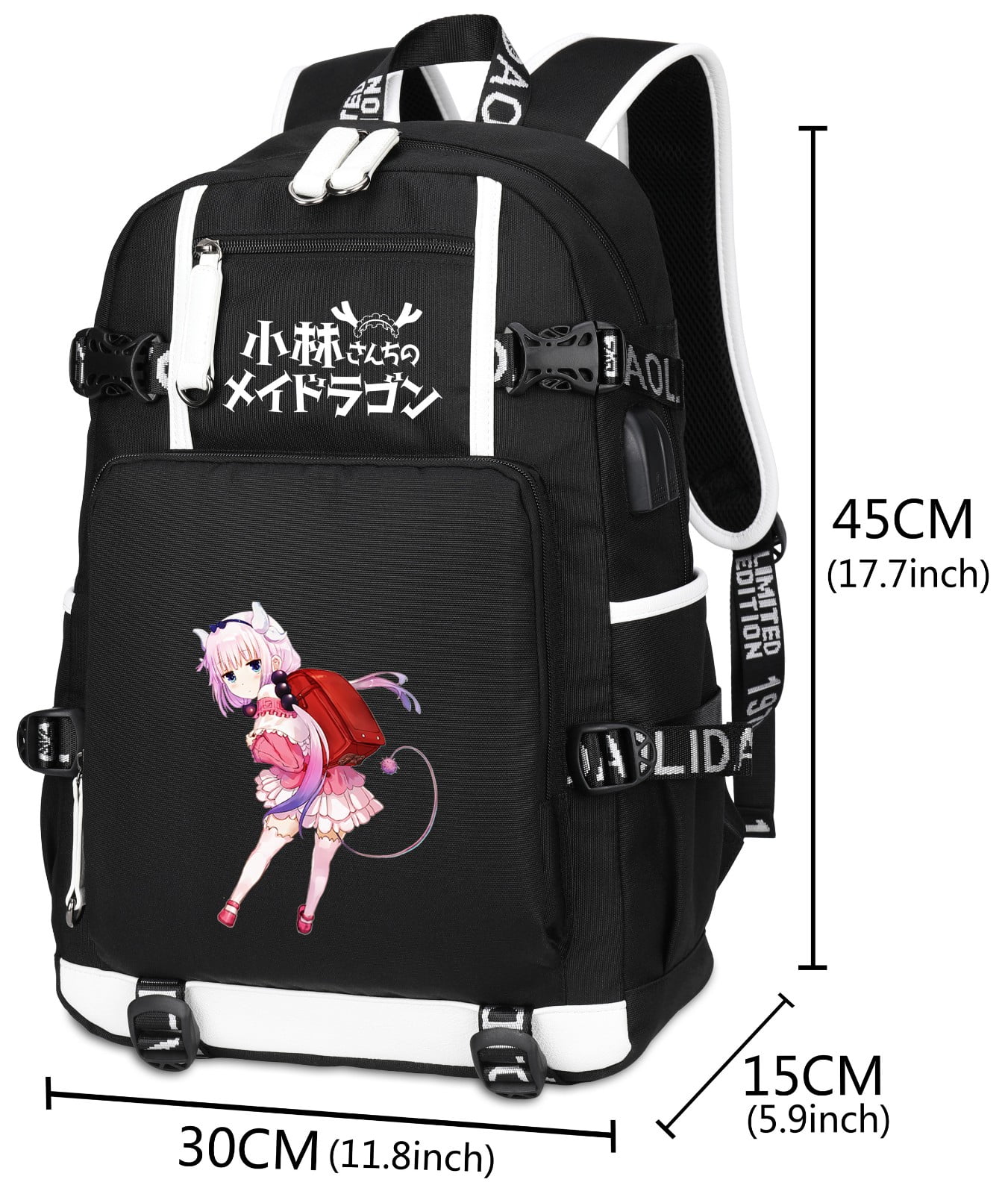 Miss kobayashi's 2025 dragon maid backpack