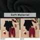 thumbnail image 5 of Conjunto de trajes navideños de Aalizzwell para bebés prematuros a cuadros para niñas, 5 of 6