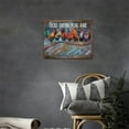 thumbnail image 3 of Farmhouse Chicken Wall Decor Rustic Rooster Pictures Wall Art God Says You Are Canvas Print Painting Modern Home Framed Artwork For Living Room Bathroom Bedroom 12"X16", 3 of 6