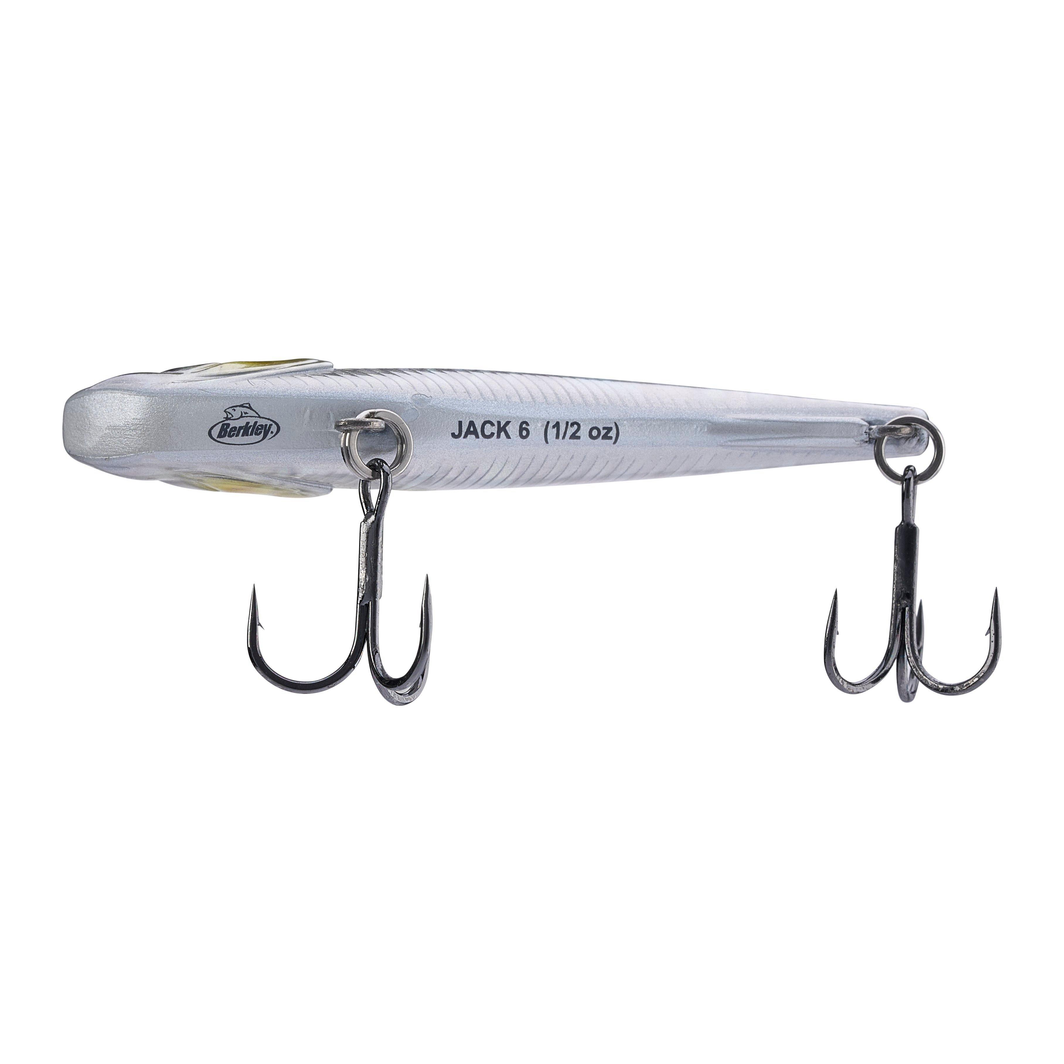 Berkley Jack, 6, 1/2 oz, Black Silver