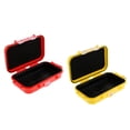 thumbnail image 1 of S SERENABLE 2pcs Waterproof Shockproof Plastic Hard Case Box Container with Carabiner, 1 of 9