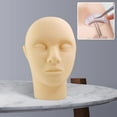thumbnail image 2 of Cabeza de maniquí Zulema Cabeza de Maniquí de ñas Orificio de Montaje Suave Realista, 2 of 8