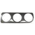 thumbnail image 2 of Real Bright Soft Car Interior Carbon Fiber Sticker DecorationCarbon Fiber Climate Control Cover For Toyota Corolla 2014-2018 Type AAuto Car Protection Interior Accessories, 2 of 8