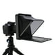 thumbnail image 1 of Teleprompter portátil plegable LENSGO TC7 para teléfono inteligente, tableta, cámara SLR con control remoto, 1 of 12