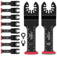 thumbnail image 1 of Oscillating Saw Blades Set Compatible High Efficient Quick Release Tool Kits Versatile Multi Tool Blades Kits Fit for Wood Cutting, 1 of 6