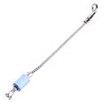 thumbnail image 3 of Alarma de pesca de carpa Wiggler Bobinas de acero inoxidable Perchas Tackle Azul, 3 of 9