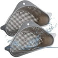 thumbnail image 1 of Paquete de cesta para fregadero, cesta esquinera para fregadero de cocina, filtro Triangular para fregadero de cocina, estante de drenaje multifuncional, 1 paquete, 1 of 3