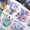 TypeC- 2m, variant on Holographic Gold Foil Gothic Shell Washi Tape - Waterproof PET Tape for DIY Crafting and Journals