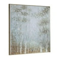 thumbnail image 2 of Uttermost Cotton Contemporary Wood Hand Painted Canvas in White/Green-blue, 2 of 5