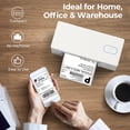 thumbnail image 3 of Nelko Bluetooth Thermal Shipping Label Printer, Wireless 4x6 Shipping Label Printer for Small Business, Support Android, iPhone and Windows, Widely U, 3 of 7