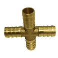 thumbnail image 3 of Acoplador Cruzado Conector de de Agua de ín ón - 12mm Gloria Conector del adaptador de latón, 3 of 5